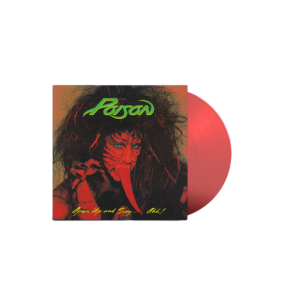 Open Up and Say…Ahh! Red Vinyl - Poison Official Store Open Up and Say…Ahh! Red Vinyl - Poison Official Store