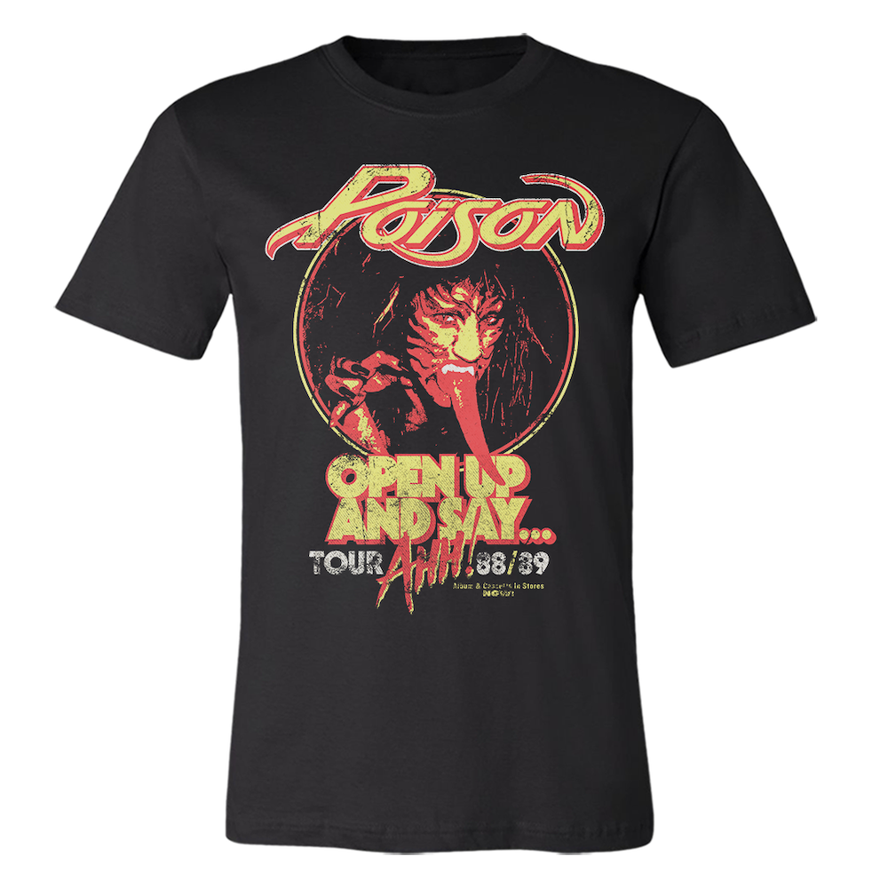 Tour '88-'89 T-Shirt - Poison Official Store Tour '88-'89 T-Shirt - Poison Official Store