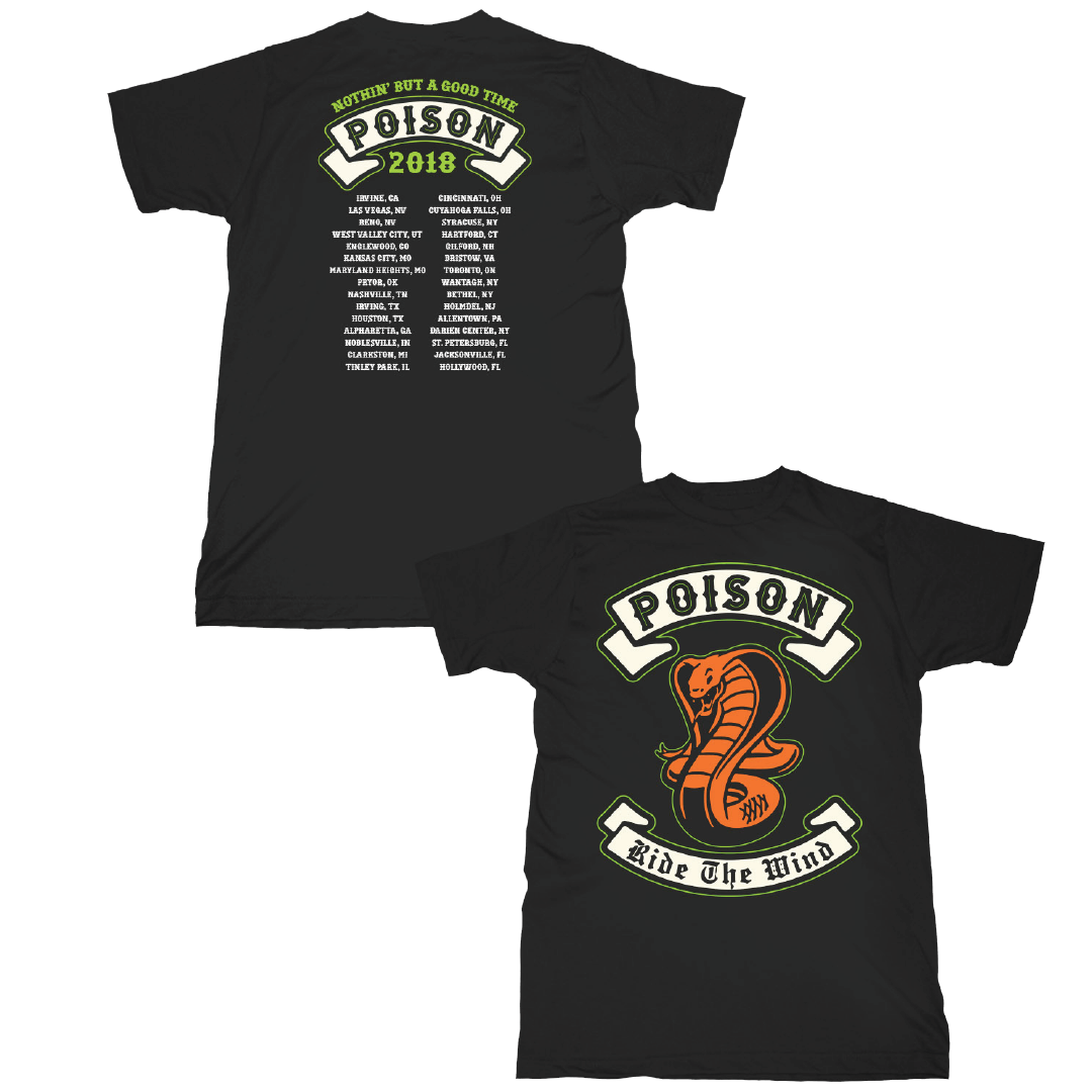 Orange Snake T-Shirt