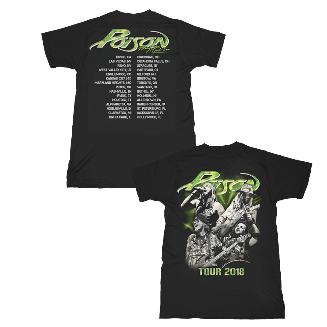 Poison band shirt sales